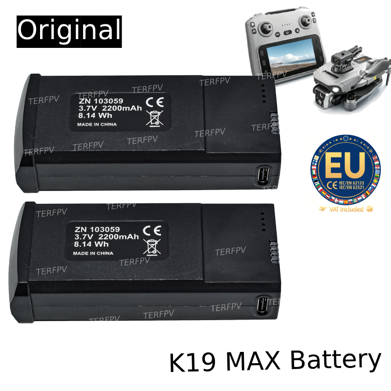 Eachine Drone E58 - Batería original para dron K19 Max